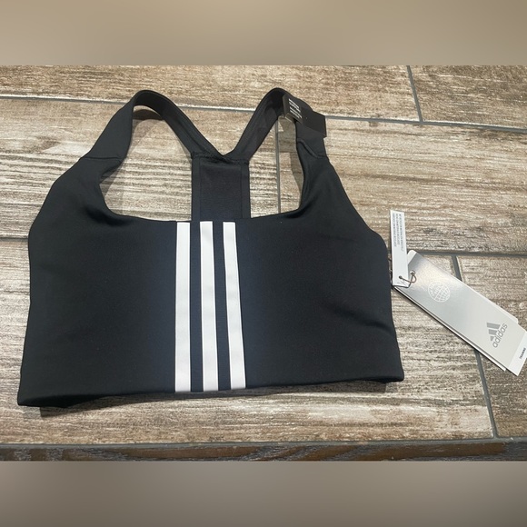 🖤Adidas Women's TRN Power Aeroready Sports Bra Medium Support Bra Sz XXS/28A - Picture 10 of 11